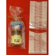 125mm x 200mm x380mm OPP Reinforced Crimped Bottom Bag 